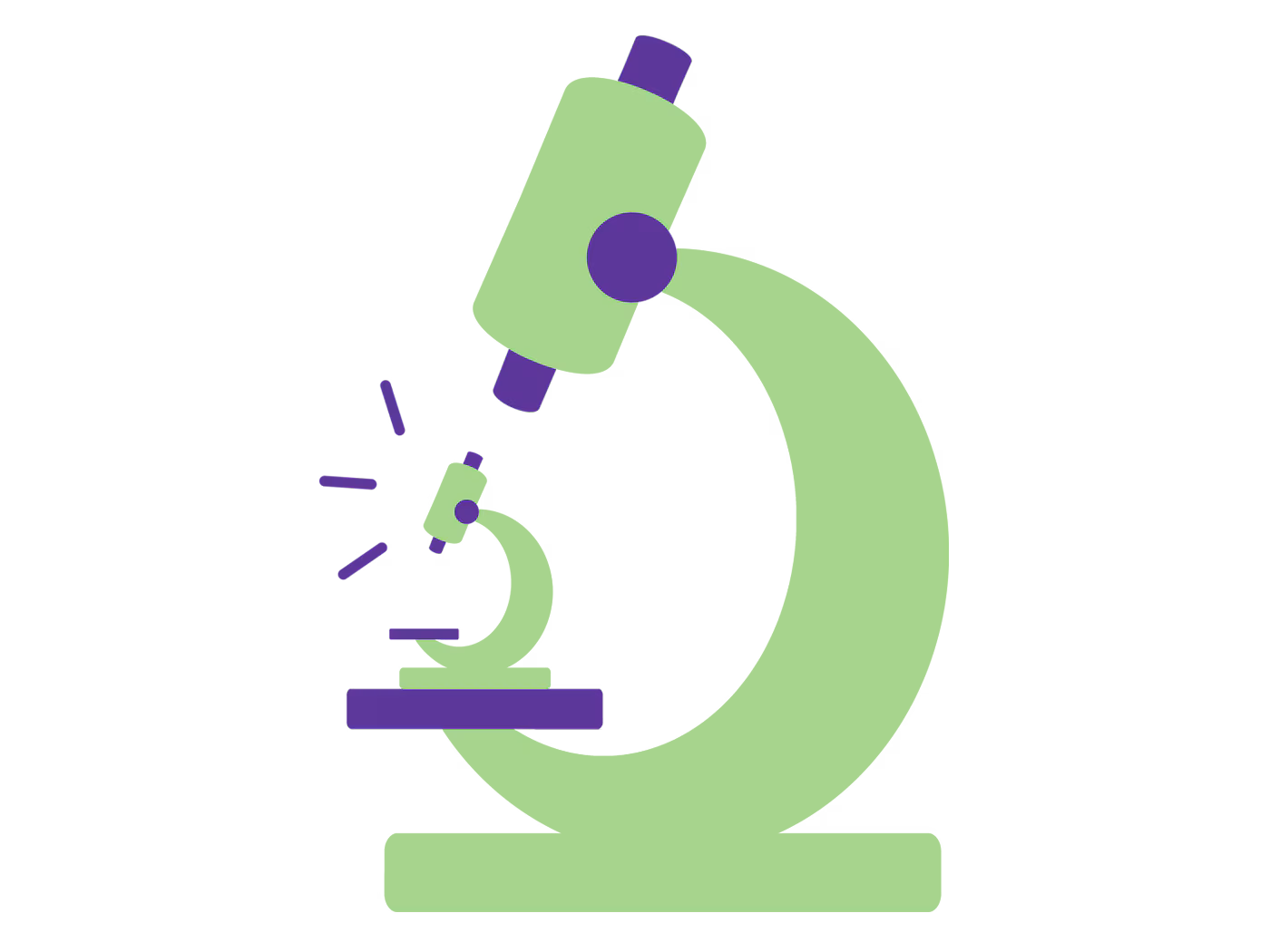 大显微镜下的小显微镜的图片